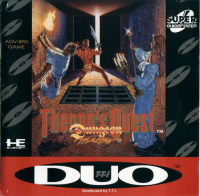 Dynastic Hero TurboGrafx CD US box art